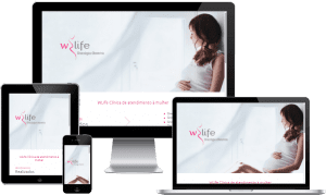 Website Clínica WLife