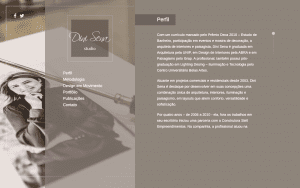 Página de perfil Dini Sena